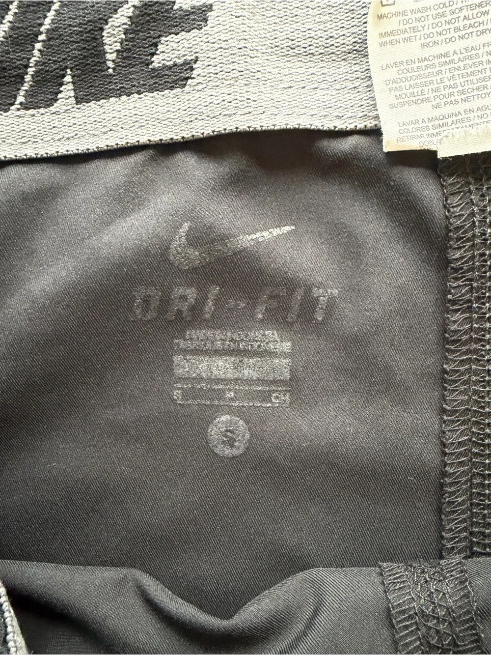 Nike Black Men's Cargo Track Pants with Reflective Swoosh